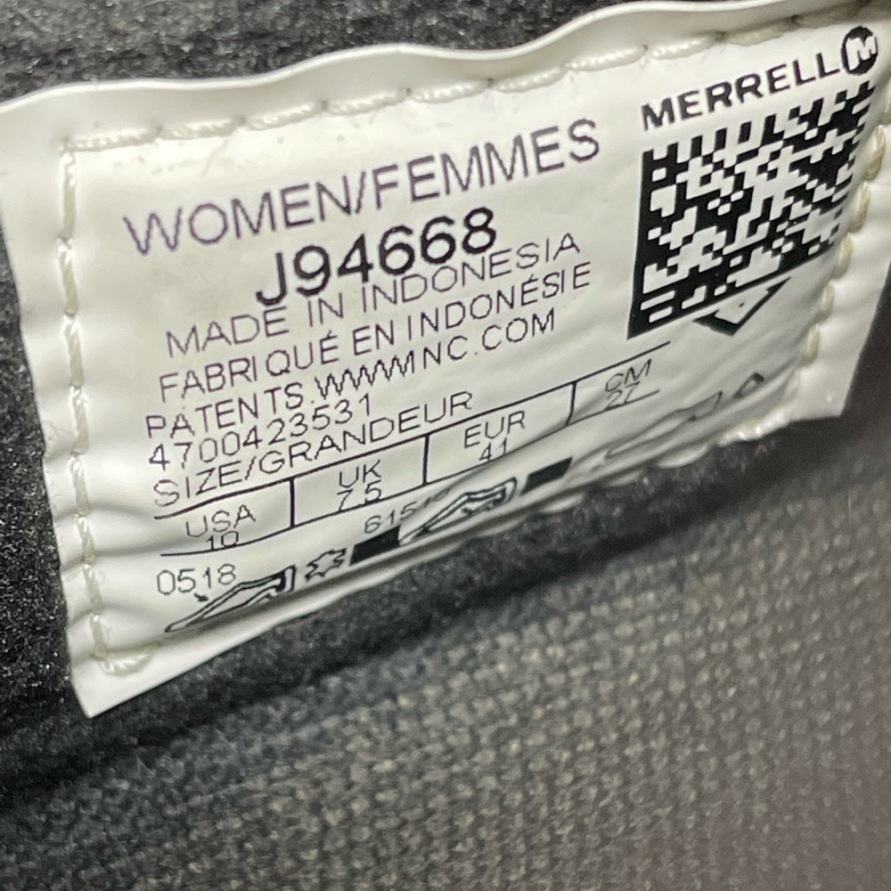 Merrell Encore Cassie Leather/Wool Slip On Clogs Black Size 10 - Picture 9 of 9